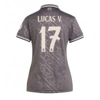 Real Madrid Lucas Vazquez #17 3rd trikot Frauen 2024-25 Kurzarm